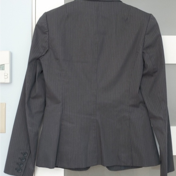 😊Banana Republic Sz6 Striped Business Casual Blazer - Picture 2 of 12